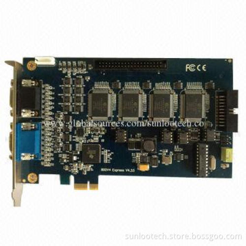 DVR card with GV800 4.33 plate V8.4 software PCI-E type